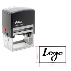 Products: Rectangular Stamp 64x40mm - Stamps Plus