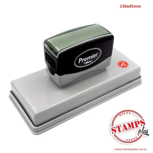 Products: Rectangular stamp 130x45mm - Stamps Plus