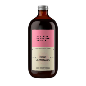 Juices: Rose Lemonade Soda Syrup – Six Barrel Soda