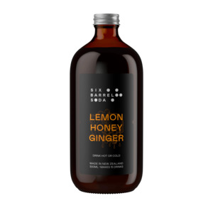 Lemon Honey Ginger Syrup – Six Barrel Soda