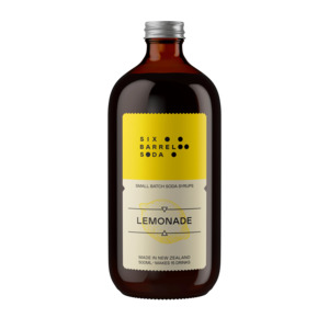 Juices: Lemonade Soda Syrup – Six Barrel Soda