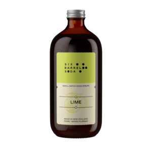 Juices: Lime Cordial – Six Barrel Soda