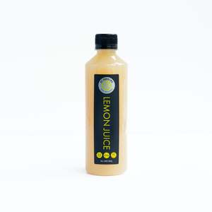 Juices: Lemon Juice - NZ
