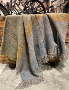 Brushed Wool Retro Throws