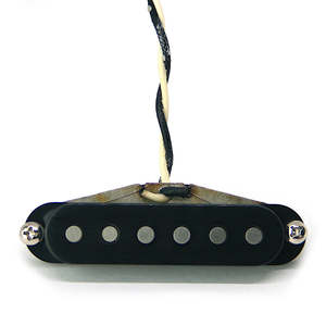 Pickups: Regular output single coil bridge pickup