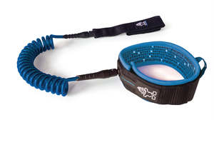 Leashes: STARBOARD 8 FT ANKLE CUFF COIL RACE/WING LEASH 6MM