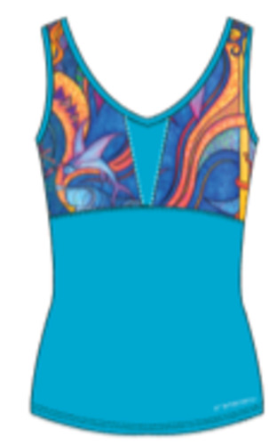 Apparel: STARBOARD WOMENS WATERSHIRT - LIGHT BLUE