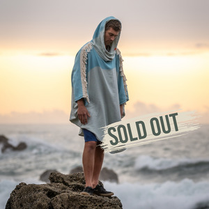 Products: Blue Towel Poncho Starfish & Moss