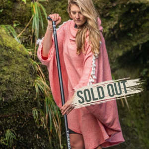Products: Red Towel Poncho Starfish & Moss