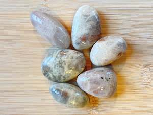 Tumbled: Moonstone & Sunstone Mix