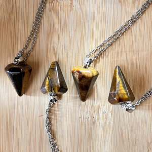 Pendulum 1: Tiger's Eye Pendulum