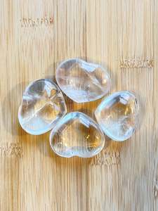 Heart: Clear Quartz Heart