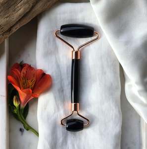 Facial Roller | Obsidian