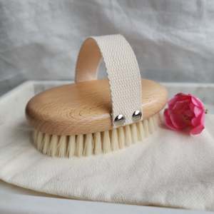 Dry Body Brush | Natural Boar Bristle