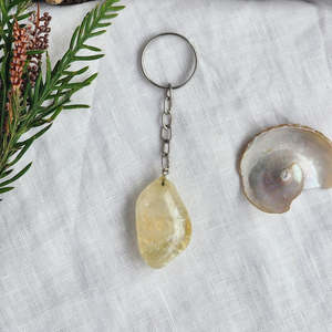 Citrine | Crystal Keyring