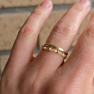 New: Yellow Opal | Stretch Ring