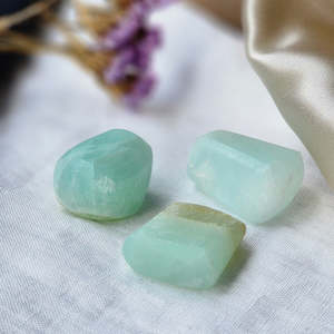 Pistachio Calcite | Tumble