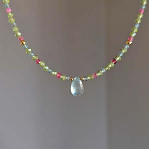 Palm Stones: Karmella Necklace