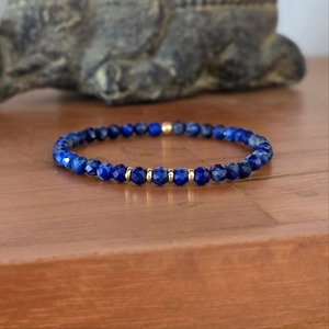 Palm Stones: Lapis Lazuli | Crystal Layer Bracelet