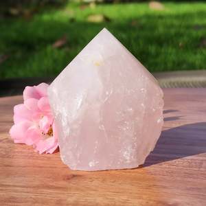 Towers: Rose Quartz | Polished Point D