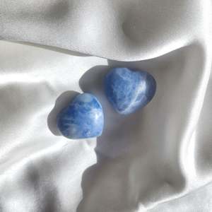 Hearts: Blue Calcite | Crystal Heart