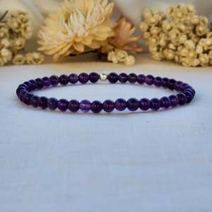 Amethyst | Crystal Layer Bracelet