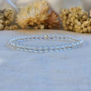 Clear Quartz | Crystal Layer Bracelet