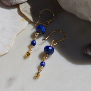 Starfire Earring | Lapis Lazuli