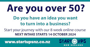 Startup @ 50+ Programme - Startups New Zealand