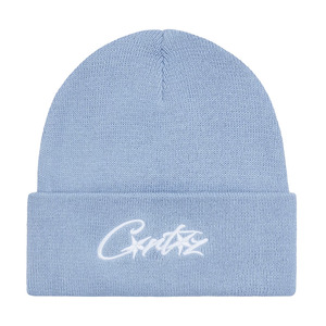 Corteiz Folded Allstarz Beanie 'Baby Blue'