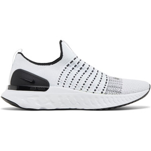 10 5 Mens 12 Womens: Nike React Phantom Run Flyknit 2 'Oreo'