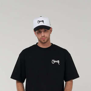 Crate Scripted Snapback Cap 'Black/White'