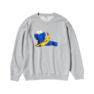 Kaws: KAWS x Uniqlo Warhol Sweatshirt 'Grey'