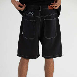 Shorts 1: Crate Denim Shorts 'Aged Black'