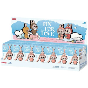 Pop Mart Labubu The Monsters Pin for Love Series Vinyl Plush Pendant (N-Z) Sealed Case