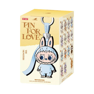 Pop Mart: Pop Mart Labubu The Monsters Pin for Love Series Vinyl Plush Pendant (A-M) Blind Box