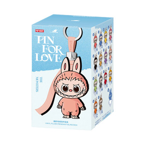 Pop Mart Labubu The Monsters Pin for Love Series Vinyl Plush Pendant (N-Z) Blind Box