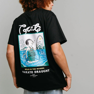 Crate x Willie The Waiter Waders Tee 'Black'