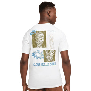 New Arrivals: Nike Sportswear Tee Slow Your Sole 'White'