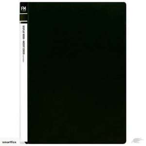 Products: File Master Insert Cover Display Book Black - 10 Pocket - Stationery City Office & School Supplies NZ