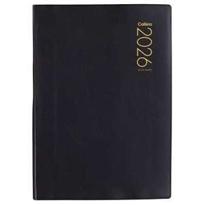 Products: Collins Diary A51P Black 2026 - Stationery City Office & School Supplies NZ
