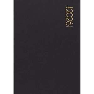 Collins Diary A43 Black 2026 - Stationery City Office & School Supplies NZ