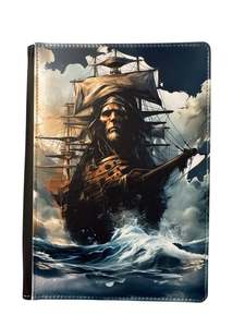 Sale Items: Ghost Ship - Reusable Notebook, Ghosts, Pirates, Ships, Stormy
