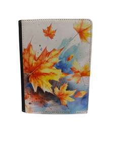 Reusable Notebook Covers: Autumn Leaves - Reusable Notebook, Wind, Trees