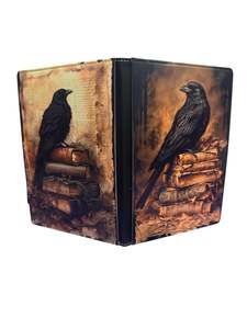 Reusable Notebook Covers: Raven - Reusable Notebook, Bird, Dark