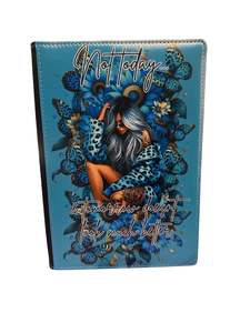 Not Today, Tomorrow - Reusable Notebook, Butterfly, Tattoo