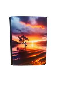 Notebook Designs Flowers Nature: The Wanaka Tree - Reusable Notebook, Wanaka, Lake