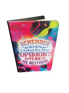 Notebook Designs Bold Sarcastic: Sarcastic Sayings - Reusable Notebook