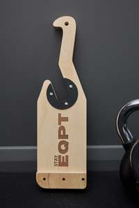 Lifting Tools: stayEQPT Wooden Barbell Jack
