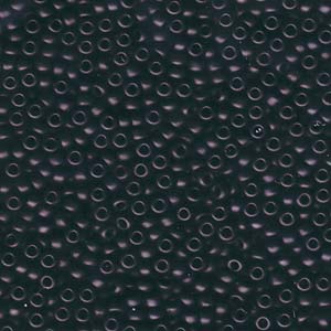 Products: Size 8 Seed Bead, Matte Black (10gms)